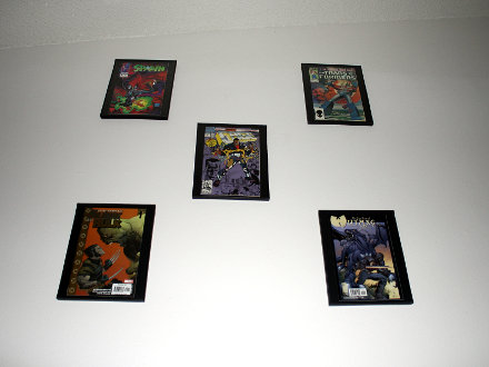 Comic Book Frame Wall 5