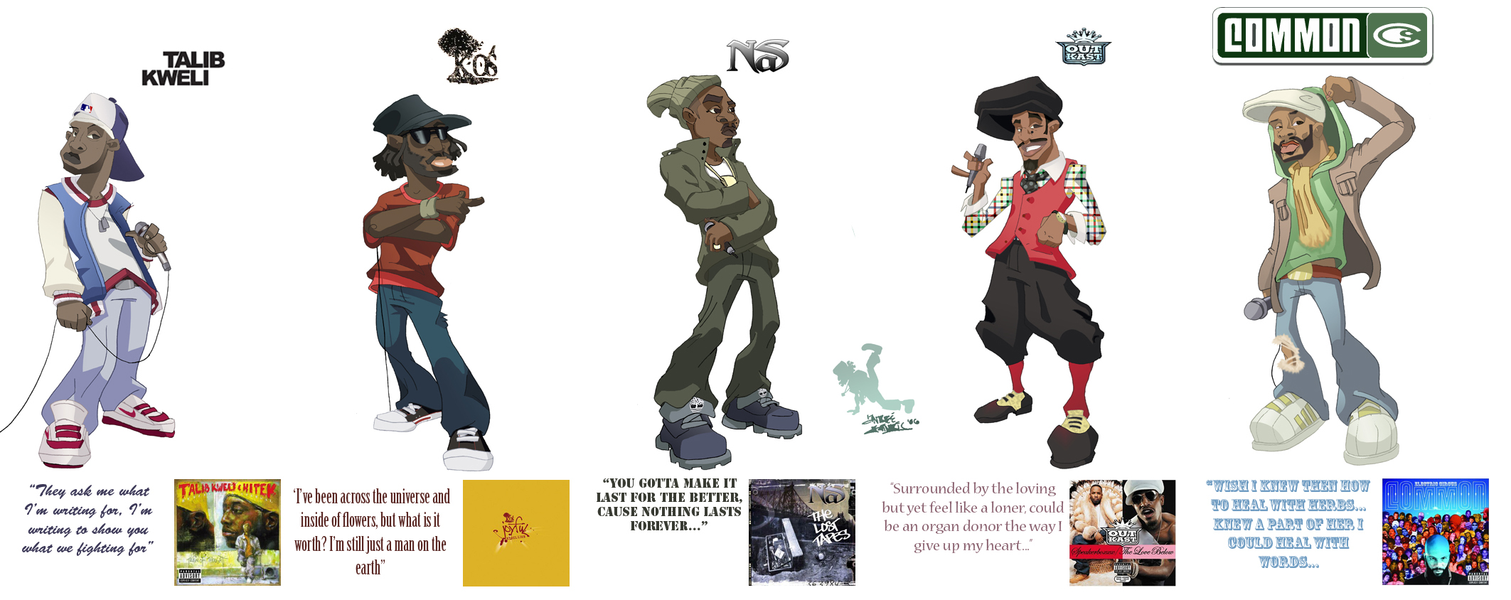 Drawing Hip-Hop For The Love